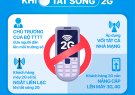 thông báo tắt sóng 2G